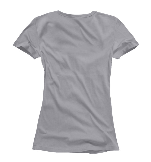 Женская футболка с изображением Furry Squirrel цвета Белый