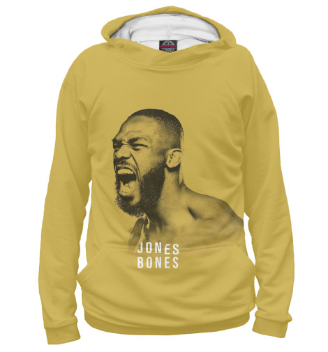 

Худи Print Bar, Белый, Jon Jones