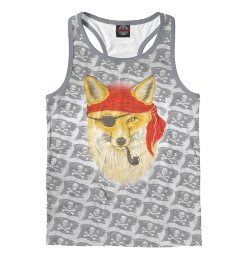

Майки борцовки Print Bar, Белый, Pirate Fox