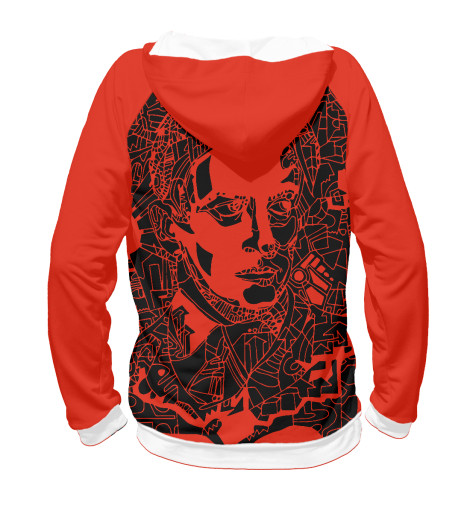 

Худи Print Bar, Белый, Владимир Маяковский графика