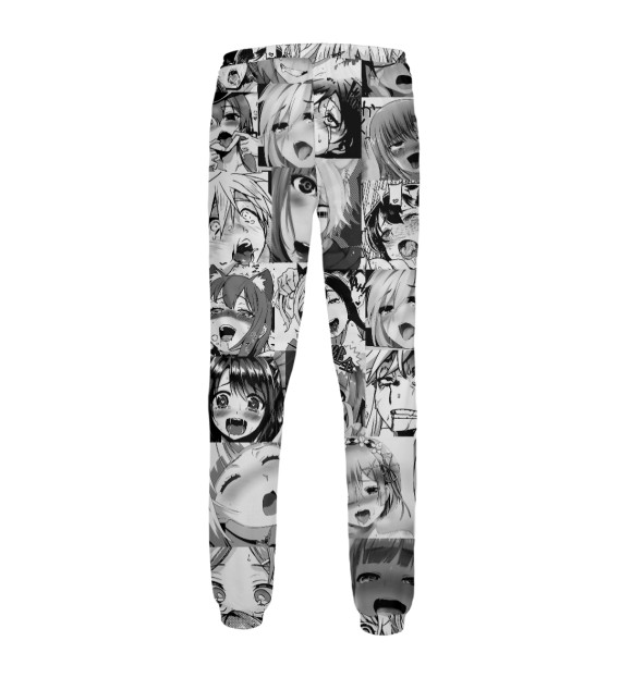Мужские спортивные штаны с изображением Hentai цвета Белый