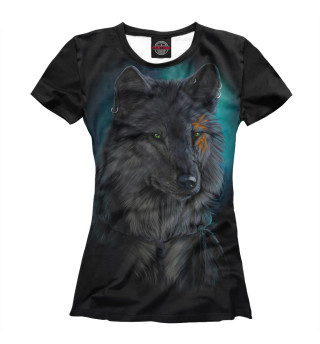 Женская футболка Жизнь волка