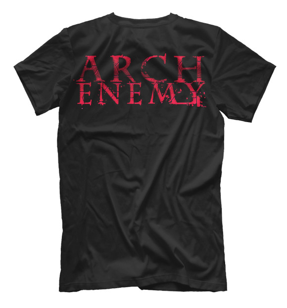 Футболка для мальчиков с изображением Arch Enemy цвета Белый