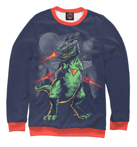 

Свитшоты Print Bar, Белый, Звездный динозавр