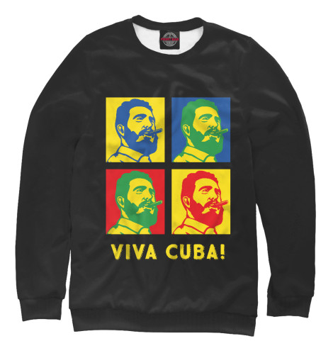

Свитшоты Print Bar, Белый, Viva Cuba