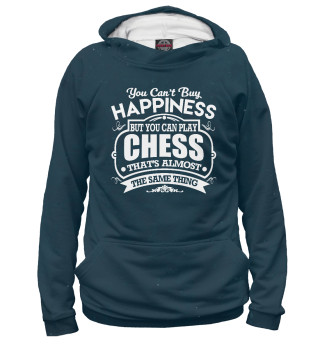Худи для девочки You happiness Chess