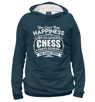 Женское худи You happiness Chess