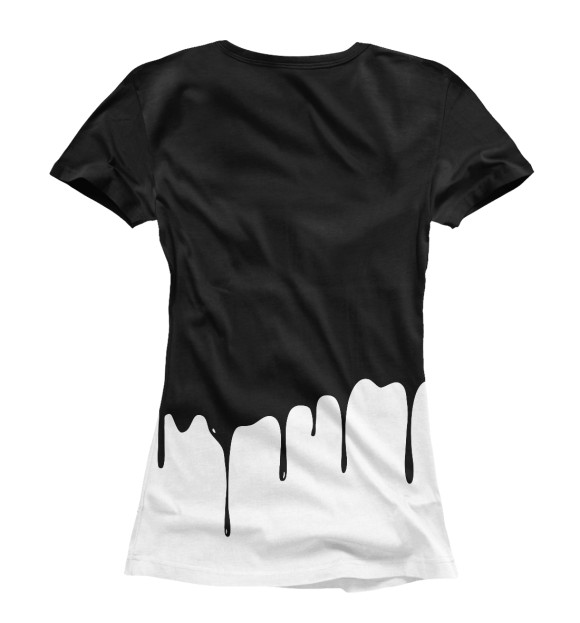 Женская футболка с изображением 6ix9ine цвета Белый