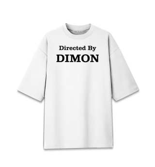 Женская футболка оверсайз Directed By Dimon