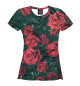 Женская футболка Розы