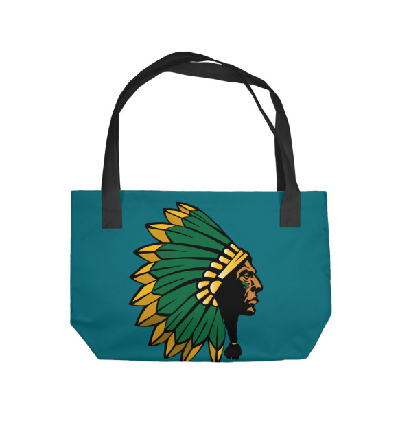 Пляжная сумка с изображением Миссиссипи цвета 
