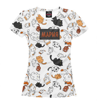 Женская футболка Мария