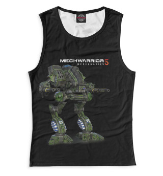 Женская майка Mechwarrior 5