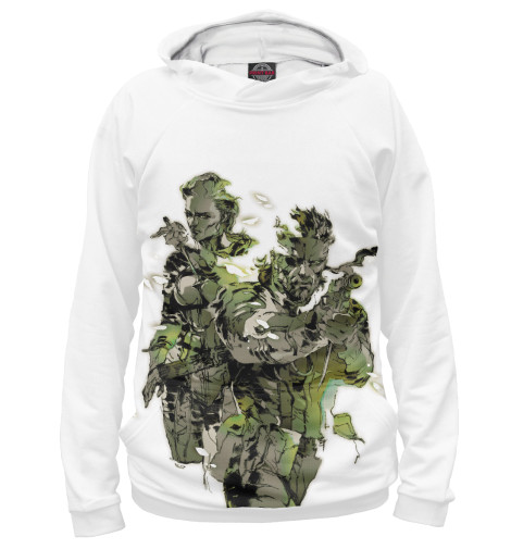 

Худи Print Bar, Белый, Metal Gear Solid 3