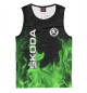 Мужская майка Skoda Fire