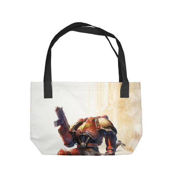 Пляжная сумка с изображением Warhammer 40k цвета 