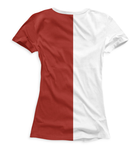 Женская футболка с изображением Давид де Хеа цвета Белый