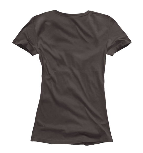 Женская футболка с изображением Раста Лев цвета Белый