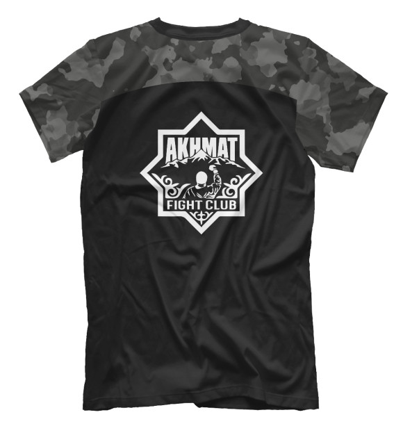 Футболка для мальчиков с изображением Akhmat boxing цвета Белый