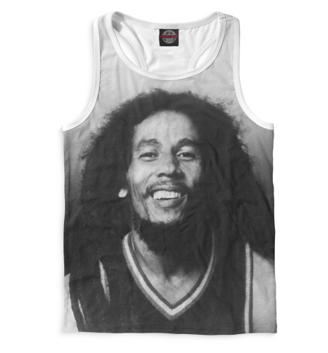 

Майки борцовки Print Bar, Белый, Bob Marley