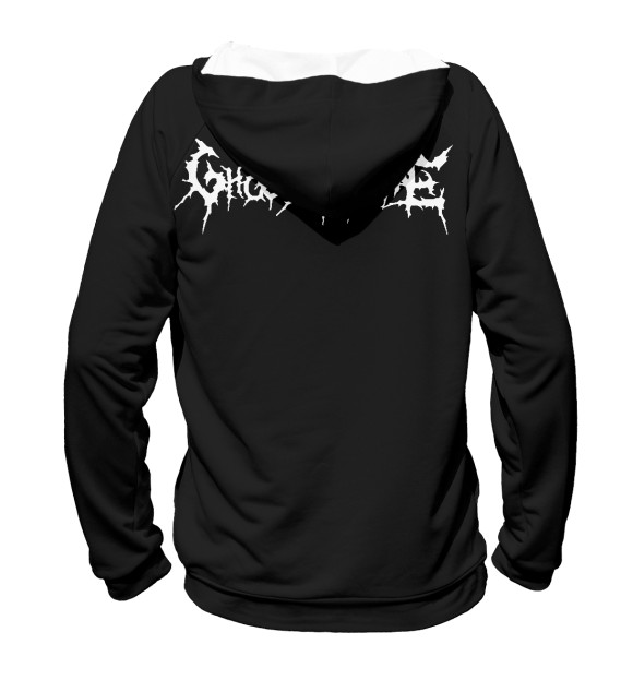 Женское худи с изображением Ghostemane цвета Белый