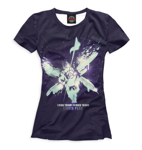 

Футболки Print Bar, Белый, Hybrid Theory