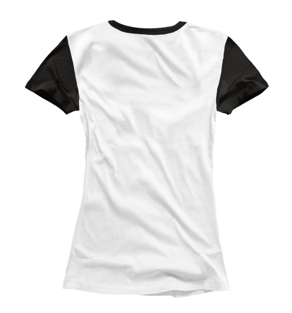 Женская футболка с изображением криминальное чтиво цвета Белый