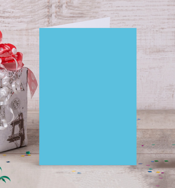 Открытка с притом Danger Kiss цвета Белый Открытка с изображением Danger Kiss цвета Белый