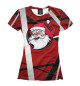 Женская футболка Santa