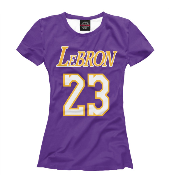 Футболка для девочек с изображением LeBron 23 цвета Белый