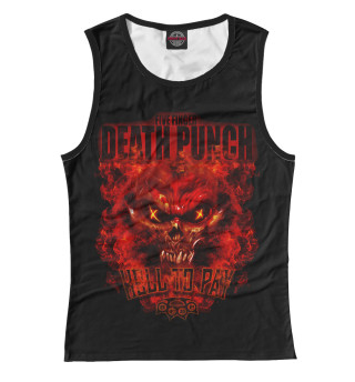 Женская майка Five Finger Death Punch Hell To Pay