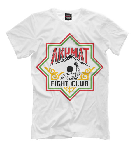 Футболки Print Bar Akhmat Fight Club футболки print bar akhmat fight club