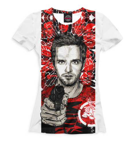 

Футболки Print Bar, Белый, Джесси Пинкман