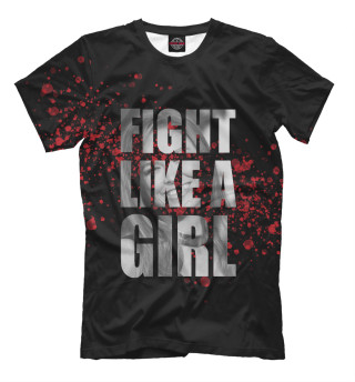 Футболка для мальчиков Fight like a Girl