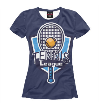 Женская футболка Теннис