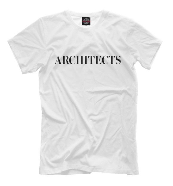 Футболка для мальчиков с изображением Architects цвета Белый
