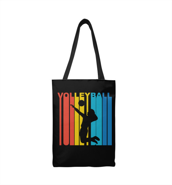Сумка-шоппер с изображением Волейбол цвета 