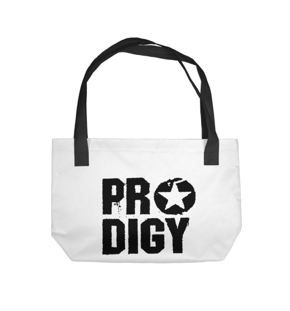 Пляжная сумка с притом The Prodigy цвета  Пляжная сумка с изображением The Prodigy цвета