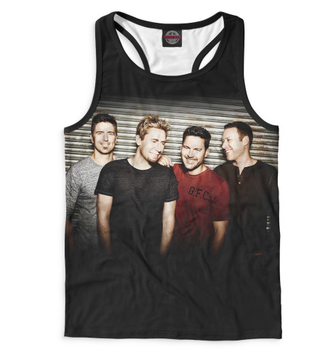 

Майки борцовки Print Bar, Белый, Nickelback
