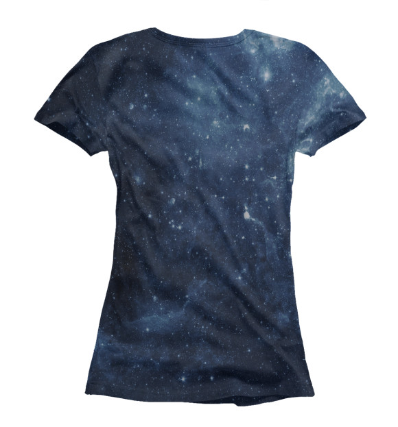 Женская футболка с изображением Звёздный Пудж (Star Pudge) цвета Белый