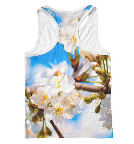 

Майки борцовки Print Bar, Белый, Вишня