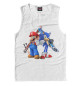 Мужская майка Mario and Sonic