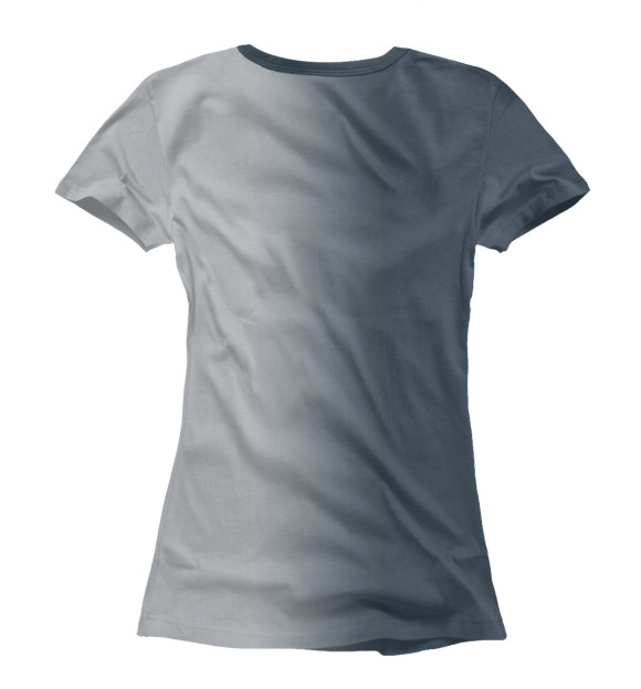 Женская футболка с изображением Грот цвета Белый