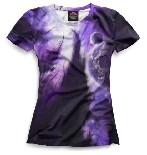 

Футболки Print Bar, Белый, Kосмос