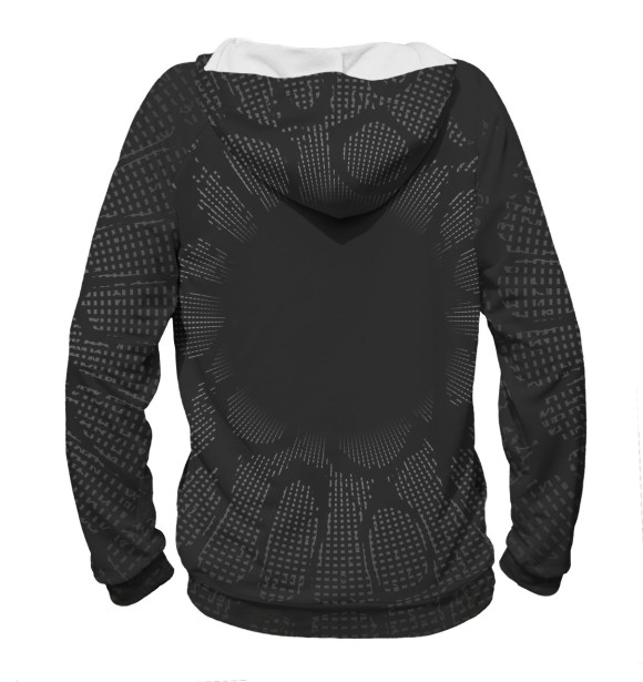 Мужское худи с изображением Любите цвета Белый