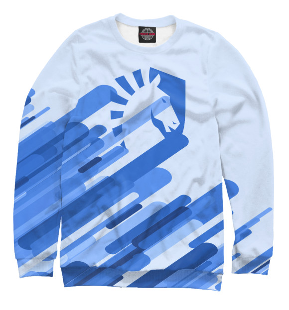 Свитшот для мальчиков с изображением TEAM LIQUID E-SPORT COLLECTION цвета Белый