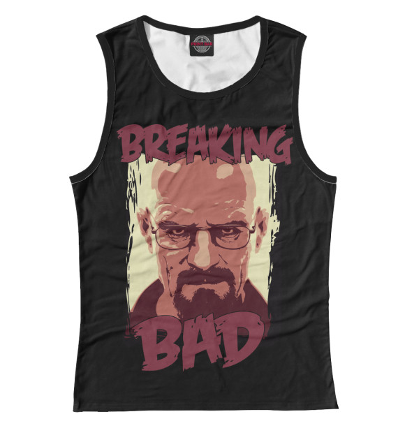 Майка для девочки с изображением Breaking Bad цвета Белый