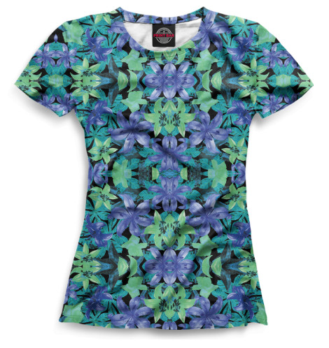 

Футболки Print Bar, Белый, Цветы