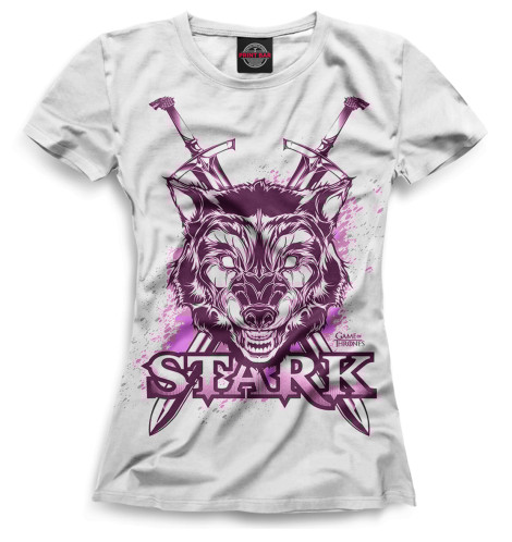 

Футболки Print Bar, Фиолетовый, Символ Старков