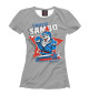 Женская футболка Боевое самбо